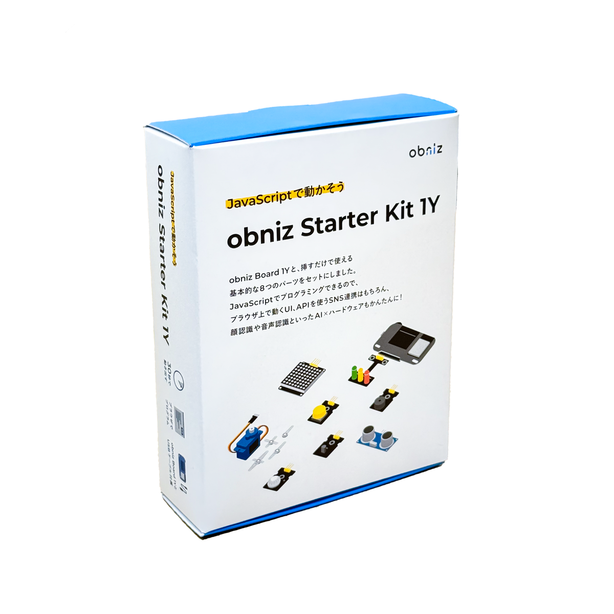 新商品登場！無期限ライセンス付属の「M5StickC」& IoT開発入門キット「obniz Starter Kit」 - obniz公式ブログ obniz Starter Kit